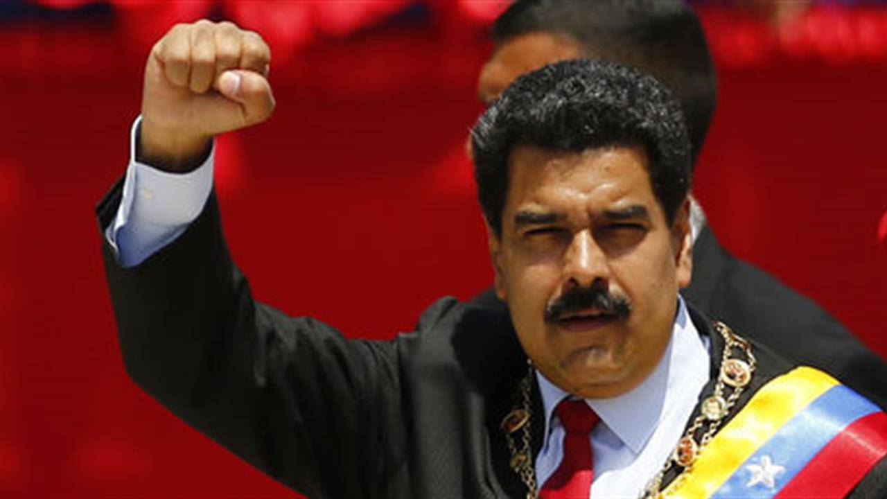 Il presidente Nicolas Maduro