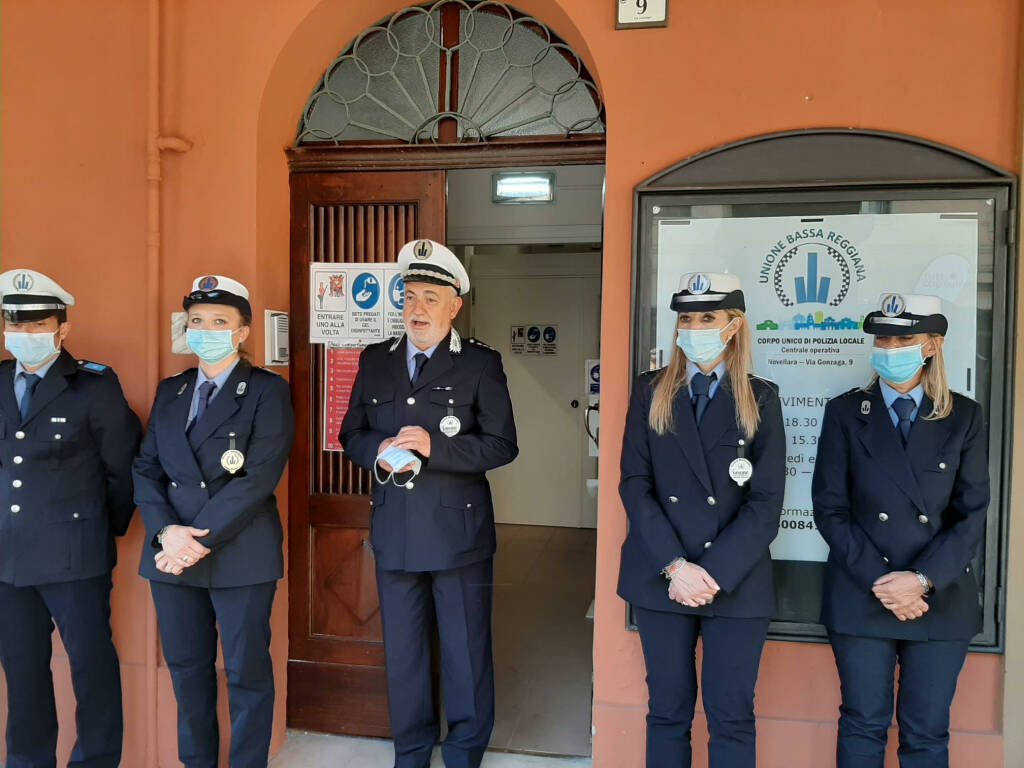 L'inaugurazione della nuova sede della Polizia locale della Bassa